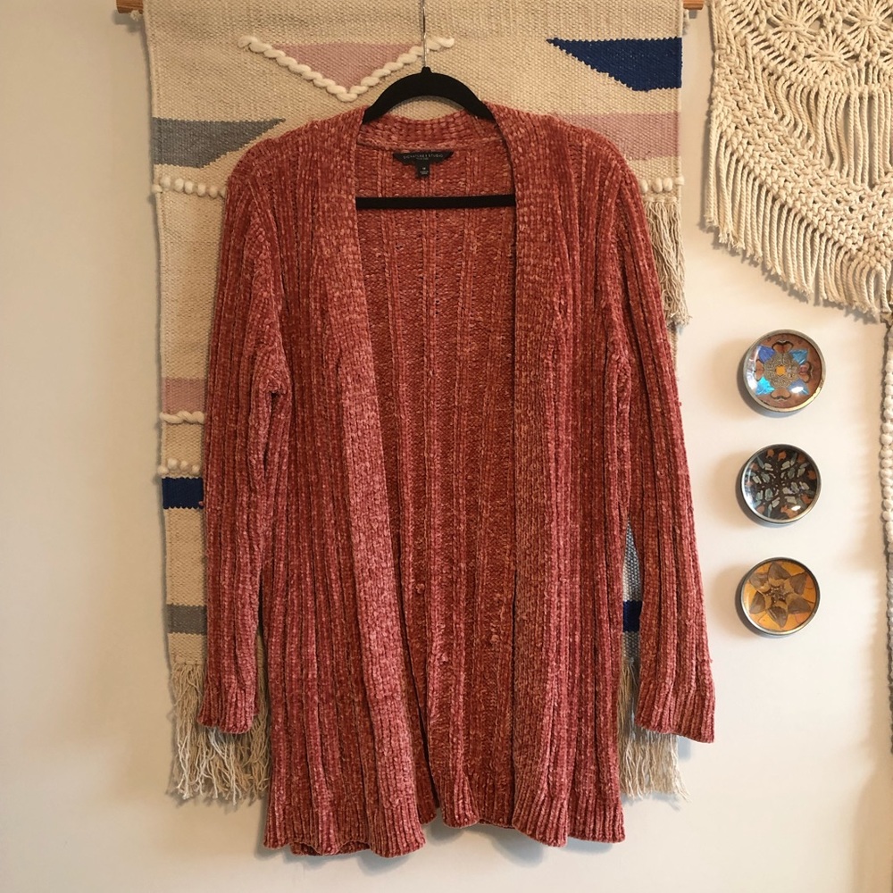 Signature Studio Chenille Cardigan